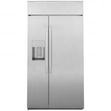 GE Profile Series PSB42YSNSS - GE Profile Series 42'' Smart Built-In Side-by-Side Refrigerator with Dispenser