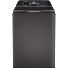 GE Profile Series PTW700BPTDG - 5.4 Cu. Ft. Capacity Washer With Smarter Wash Technology And Flexdispense