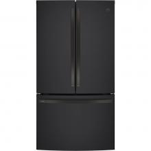 GE Profile Series PWE23KELDS - GE Profile Series ENERGY STAR 23.1 Cu. Ft. Counter-Depth French-Door Refrigerator