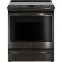 GE Profile Series PSS93BPTS - 30'' Smart Slide-In Electric Convection Range With No Preheat Air Fry
