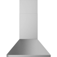 GE Profile Series PVW1030SWSS - GE Profile 30'' Wall-Mount Pyramid Chimney Vent Hood with Clean Air Sensors