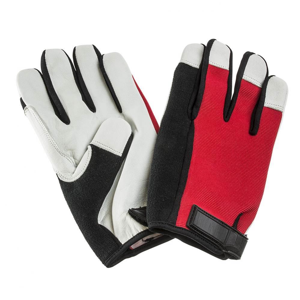 Mechanics Black / Red Glove Large