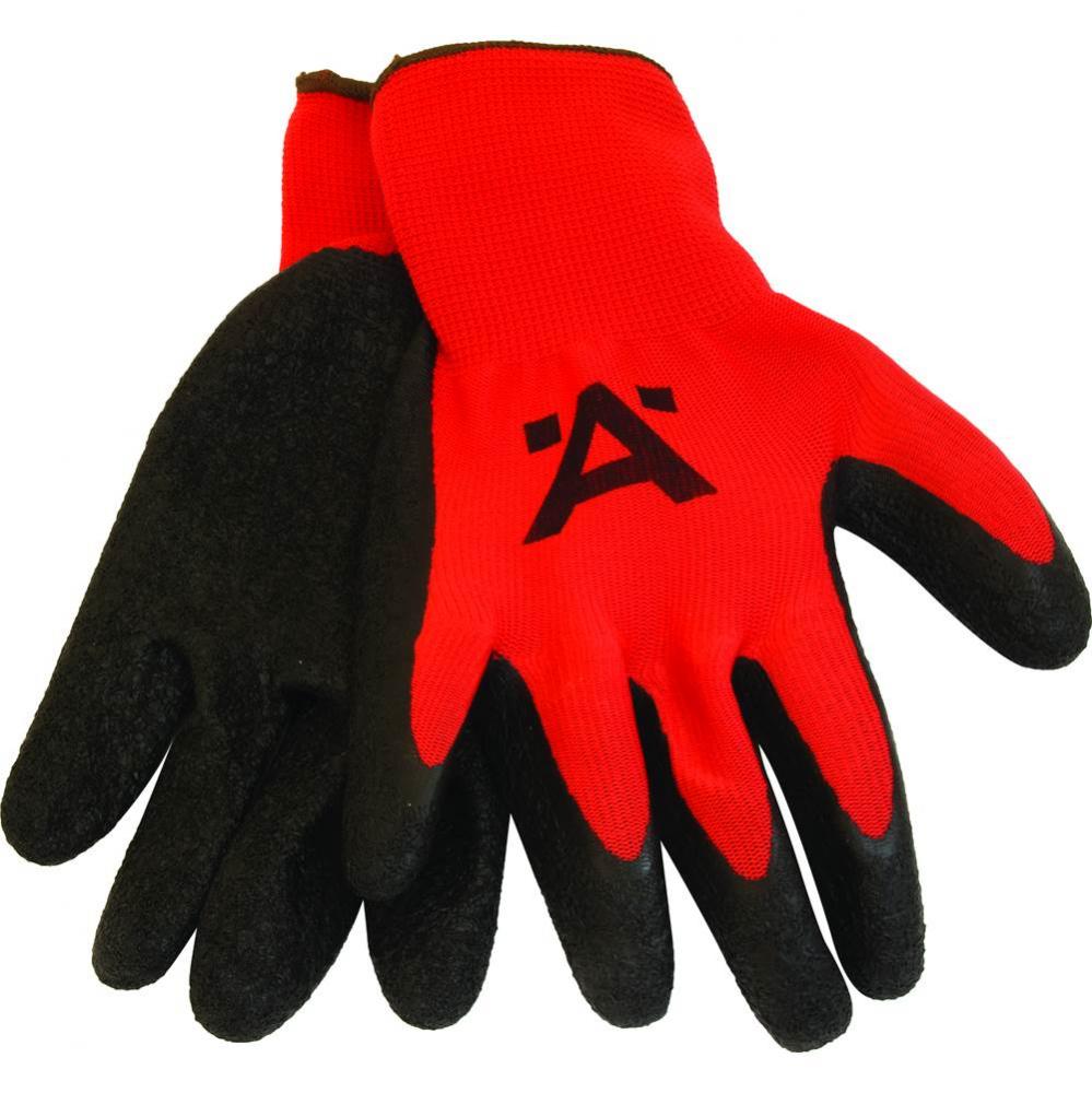 Spidey Glove Nylon Bl Latex Coat Red Sm