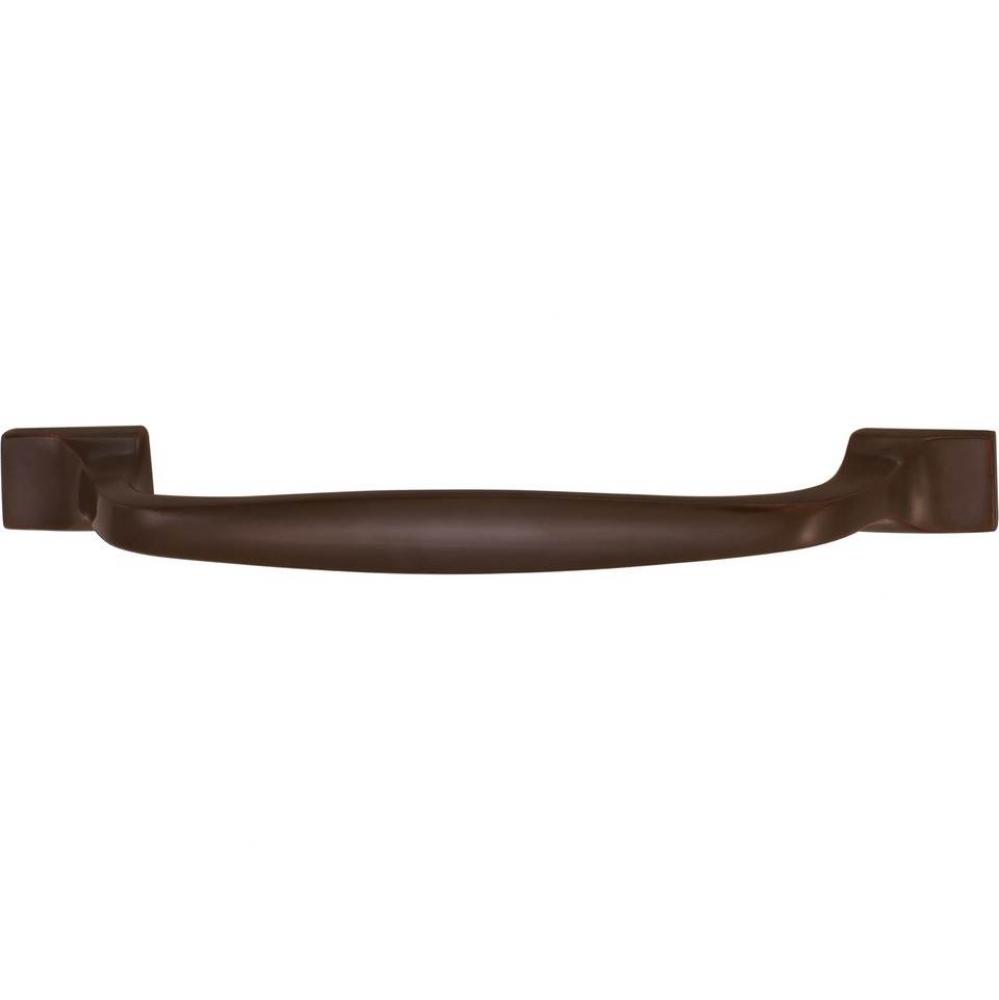 Handle, Beaulieu, brass, oil-rubbed bronze, 105BR01, M4, 128mm center to center, with 25mm screws