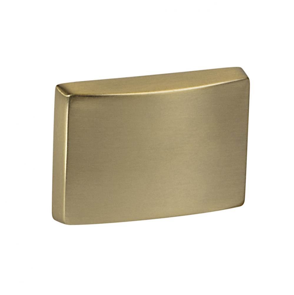 Knob Elite Zn Mat Gold 8-32 39X27.5Mm