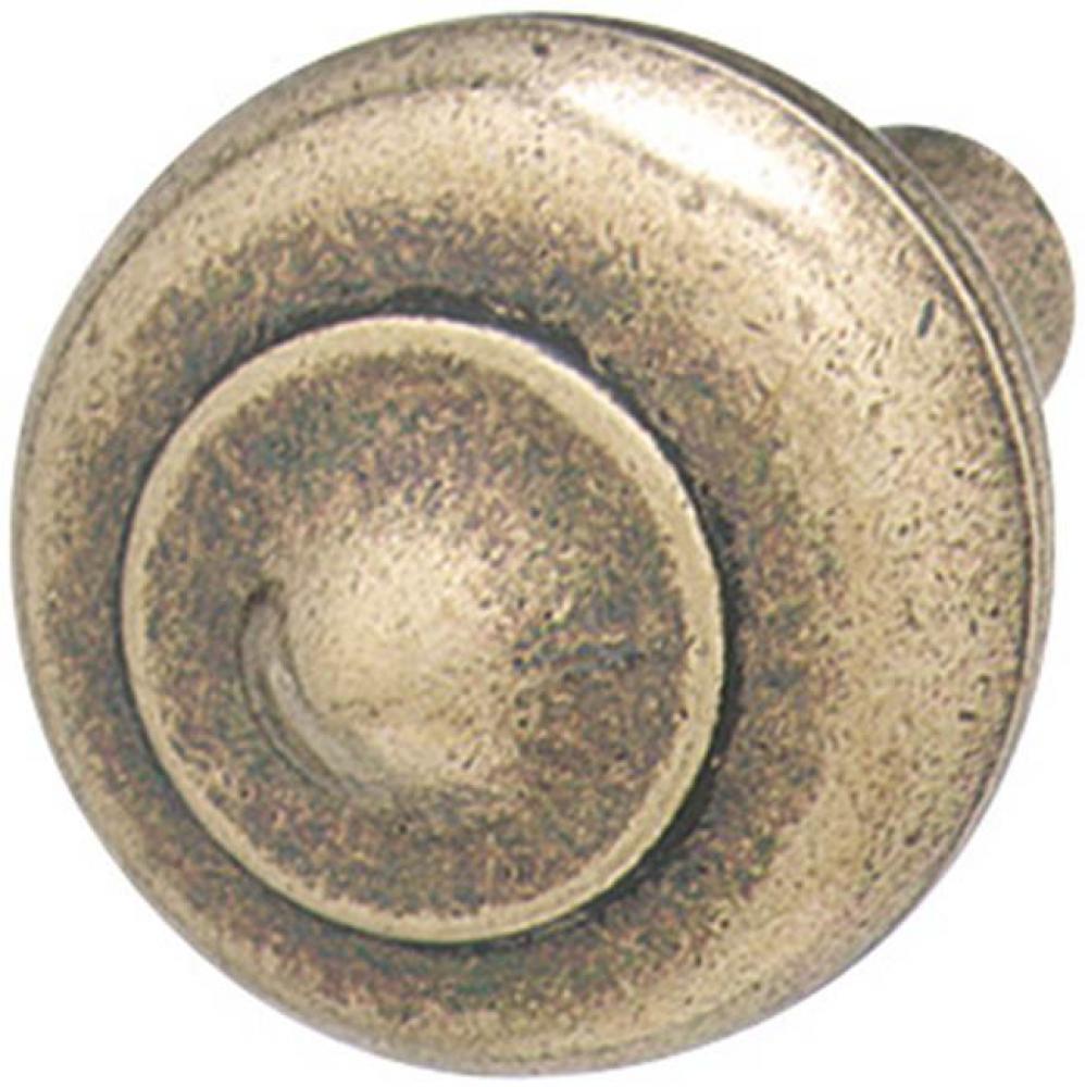 Knob Chippendale Zn Ant Bzd M4 Dia 25Mm