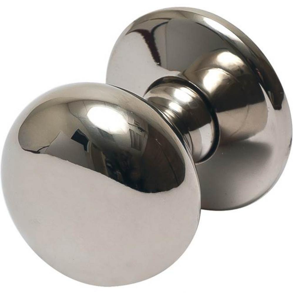 Knob Mulberry Brs Pol Ni M4 32mm