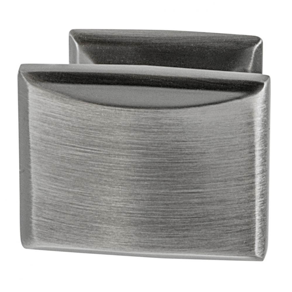 Knob Candler Zn Ant Silver 8-32 32X25Mm