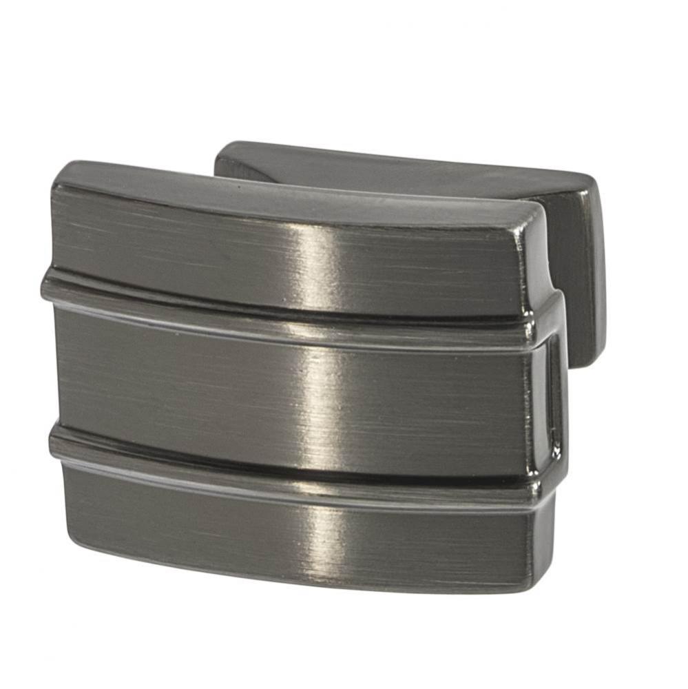 Knob Davenport Zn Gunmetal 8-32 32X25Mm