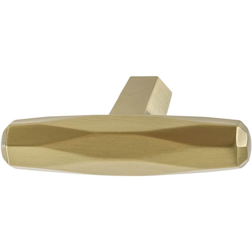 Knob St Vin Zn Gold Cham 8-32 64X16Mm