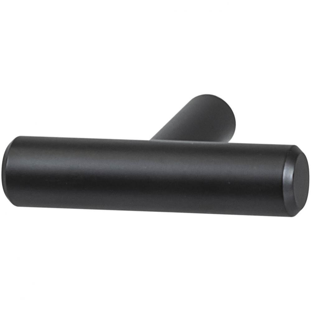 Knob St Blk Brz 8-32 49X13Mm