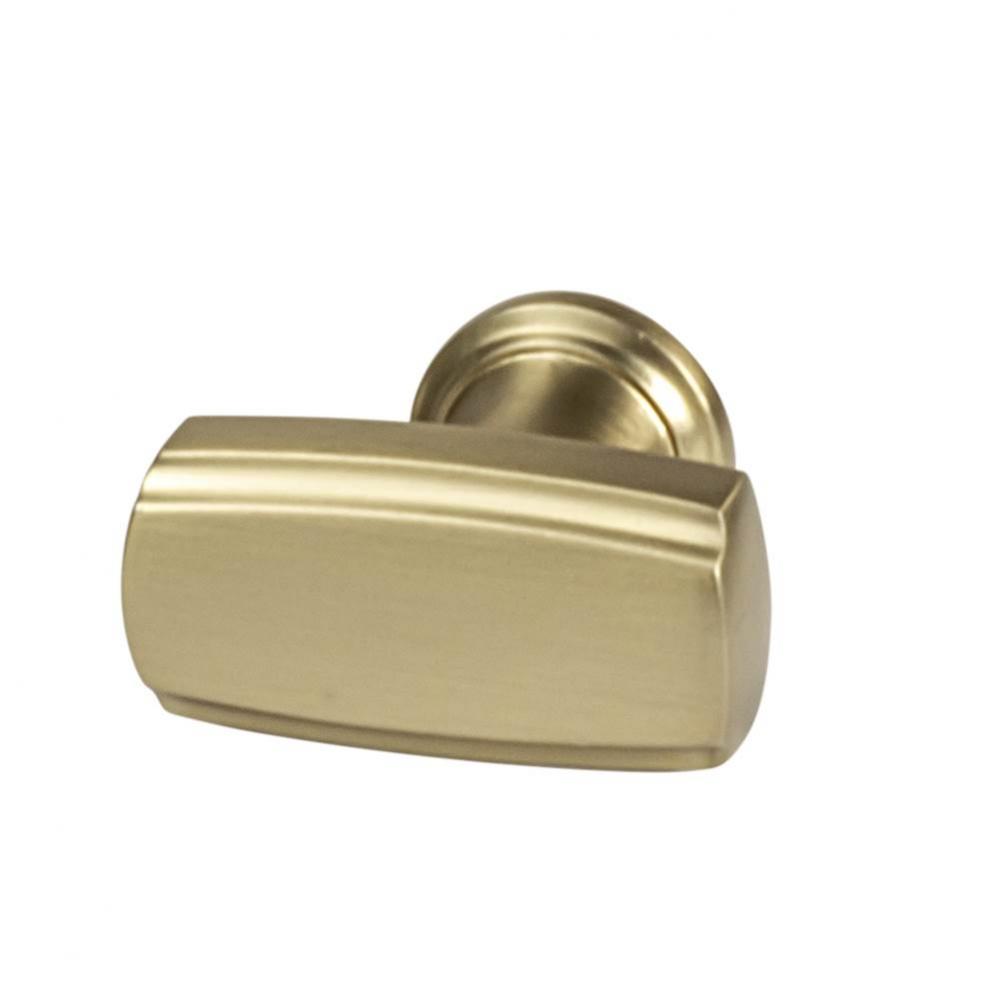 Knob Highland Rdg Zn Gold Cham 8-32 35Mm