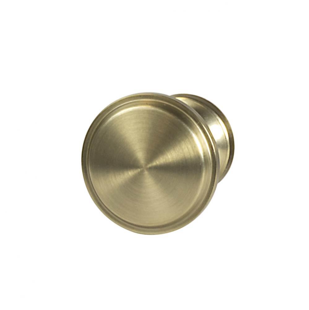 Knob Westerly Zn Gold Cham 8-32 30Mm