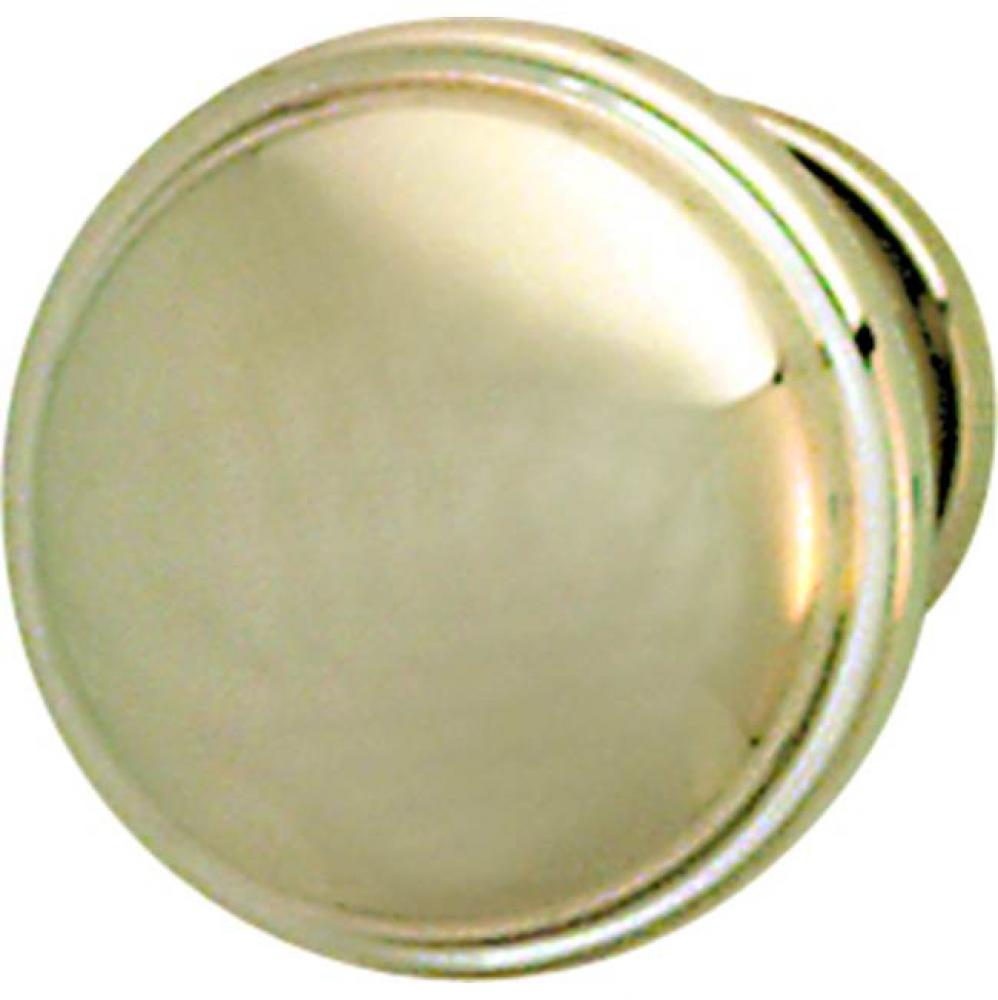 Knob Bungalow Zn Pol Ni M4 36X28Mm