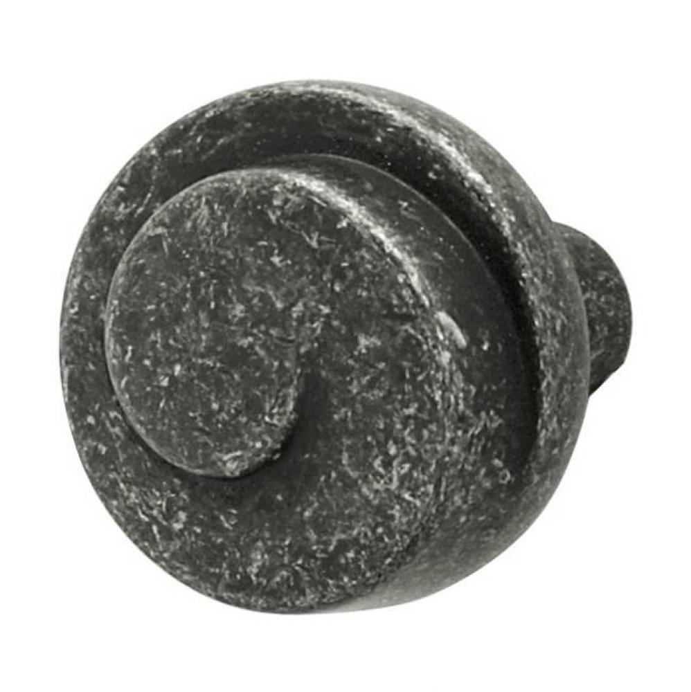 Knob Cirque Zn Ant Blk M4 Dia 30Mm