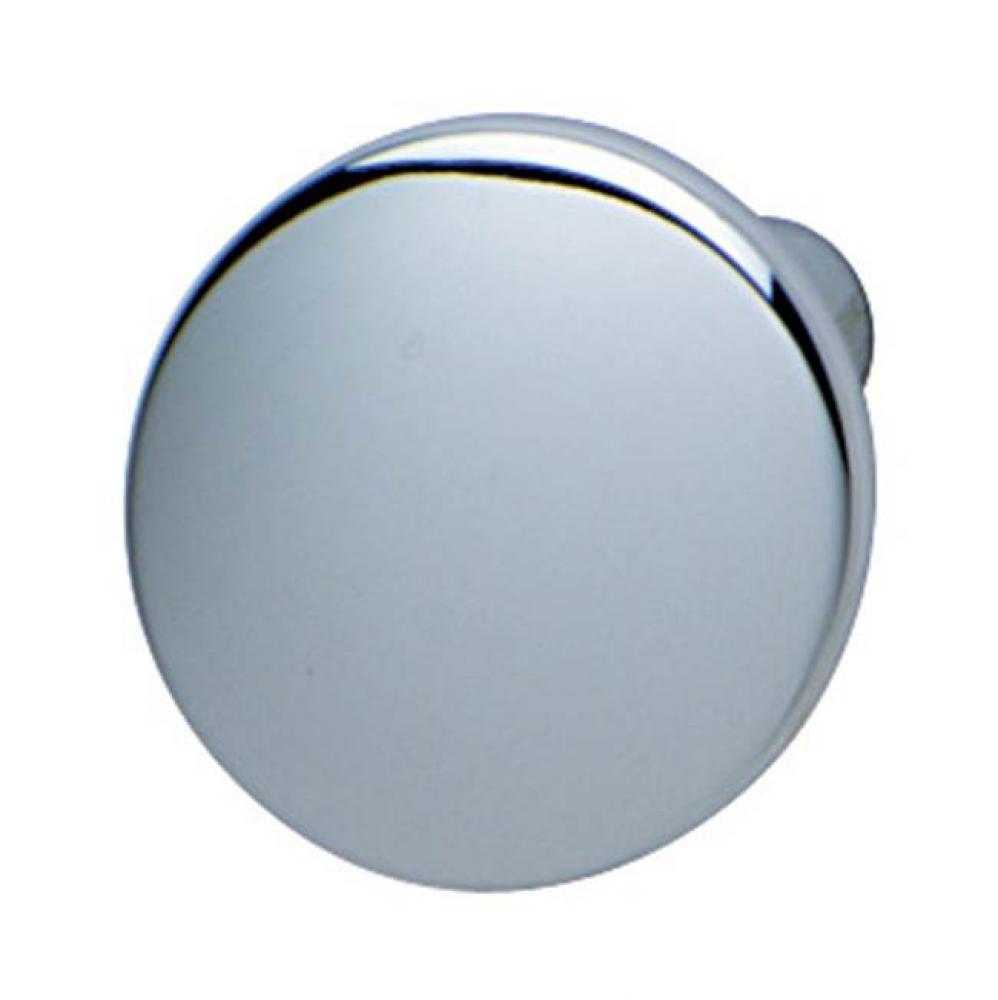 Knob, zinc, polished chrome, 101ZN08, M4, 37 x 26mm