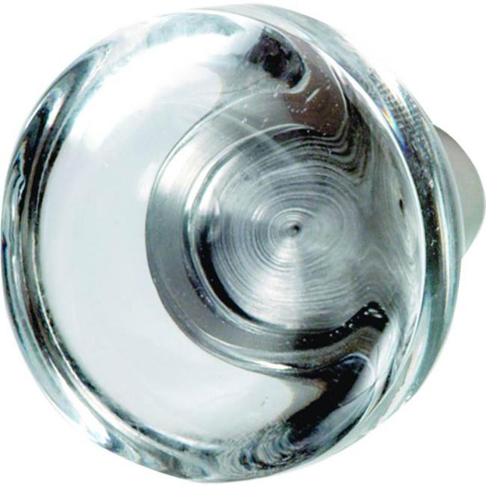 Knob Sta St/Cry Clr 161Ss36 M4 40Mm