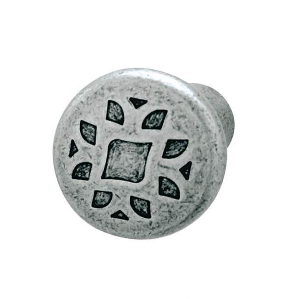 Knob, zinc, pewter, 104ZN08, M4, diameter 35mm