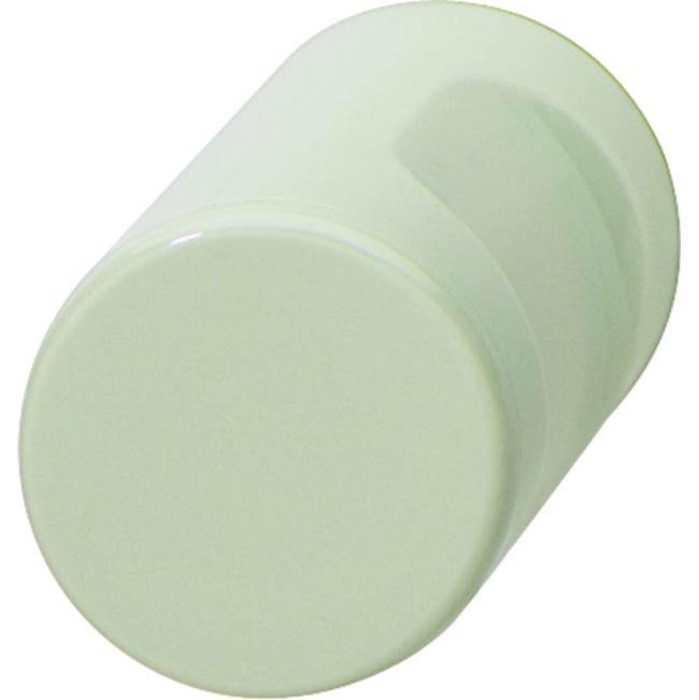 Knob Pa Pure White 50X44Mm