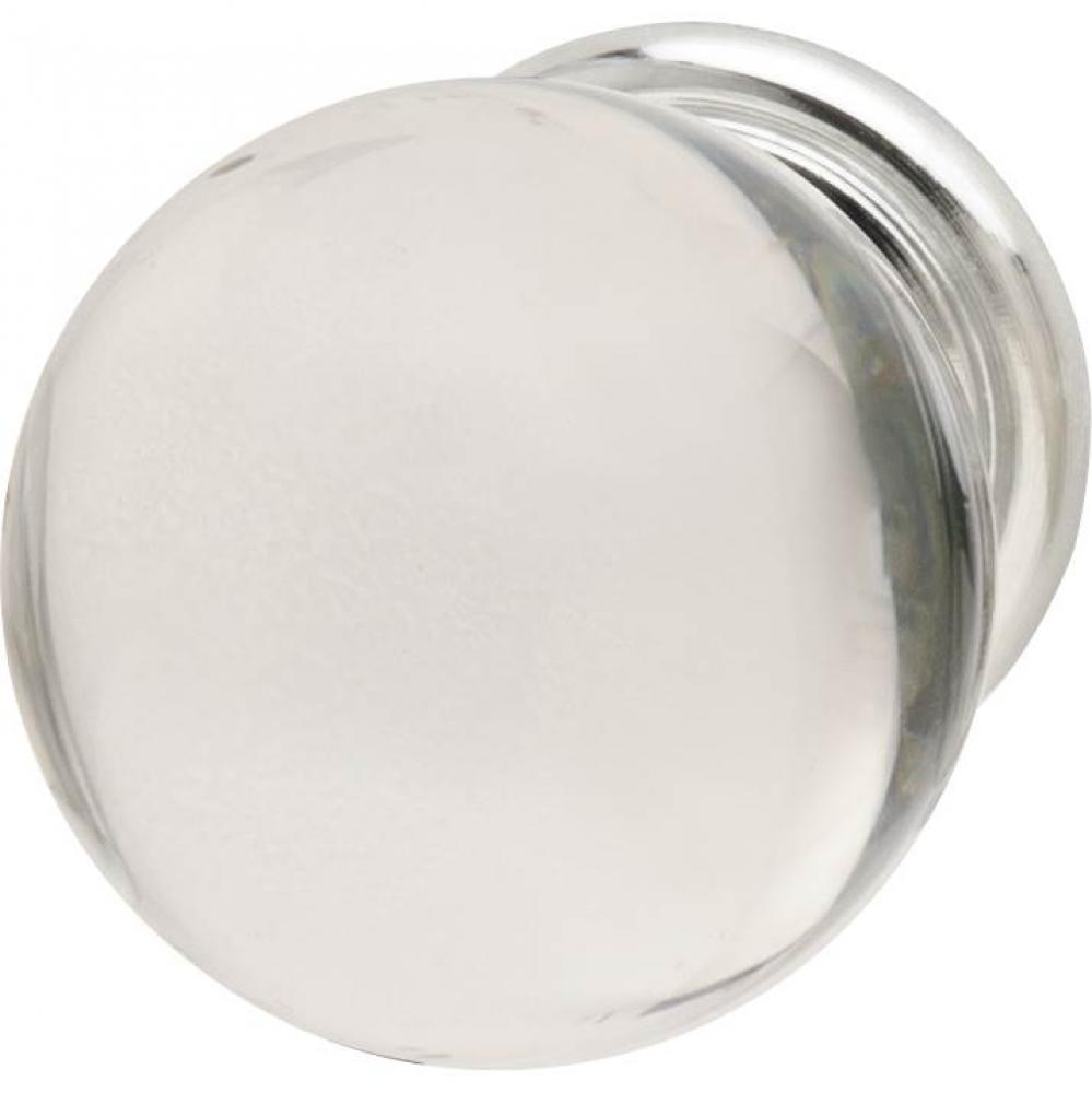 Knob Astral Zinc Pol Chr/Cry Clr M4 30Mm