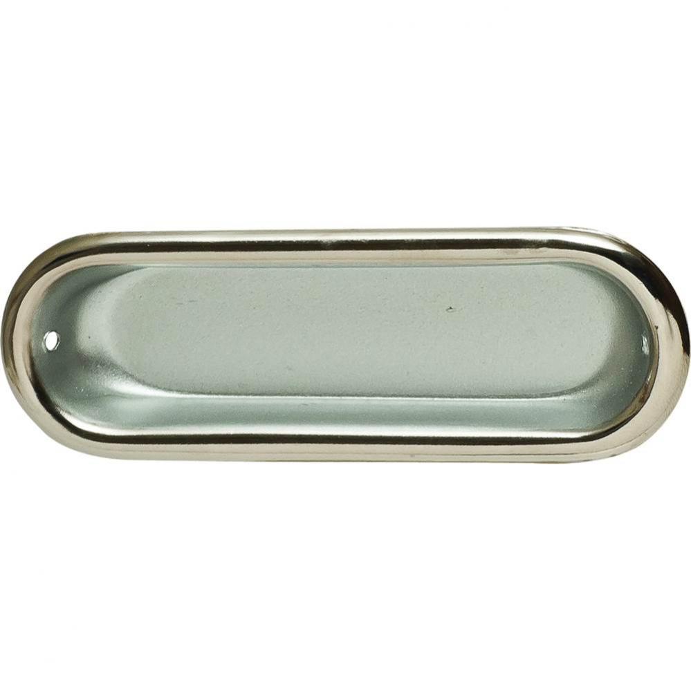 Mortise Pull St Pol Ni/Matt Chr 25X75Mm