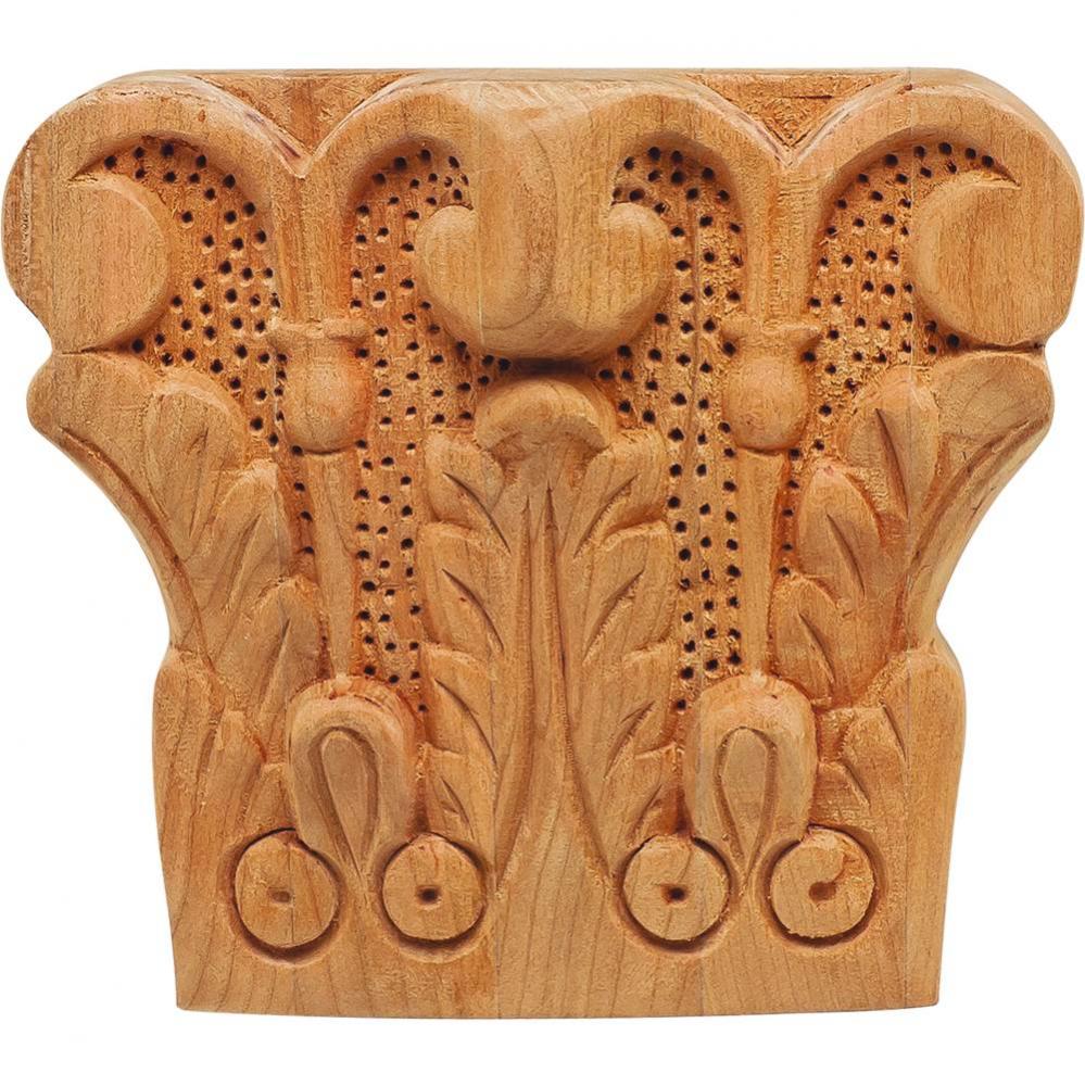 Crv.Orn.Cherry 5-1/8X4-1/2X1-9/16