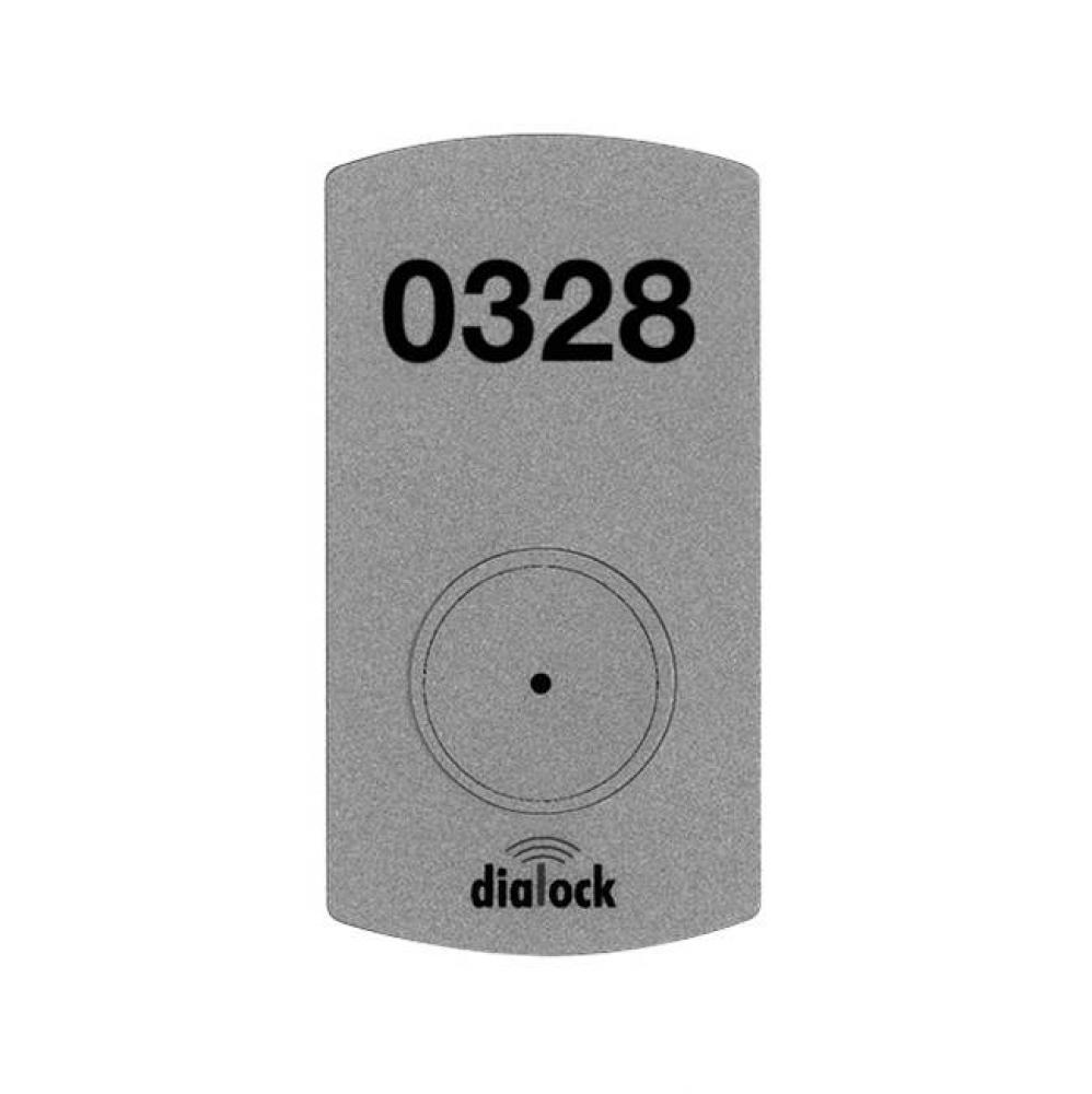 Lockerlock Label Silv W/Numbers