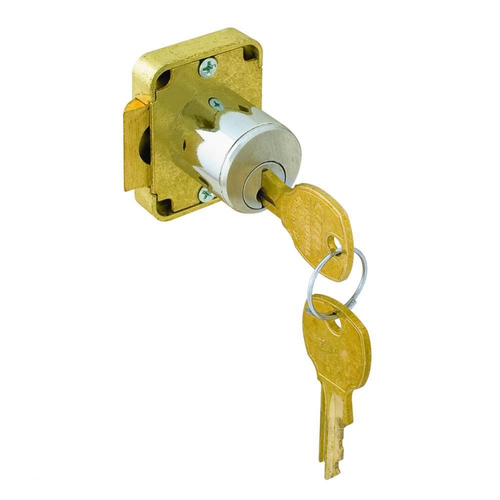 Spring Bolt Lock C8139 St Bru Chr 3/4''Kd