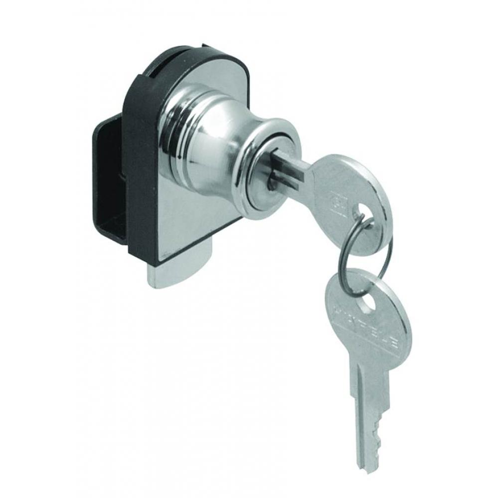 Gl Door Lock No Bore Vert Mnt St Ni Matt