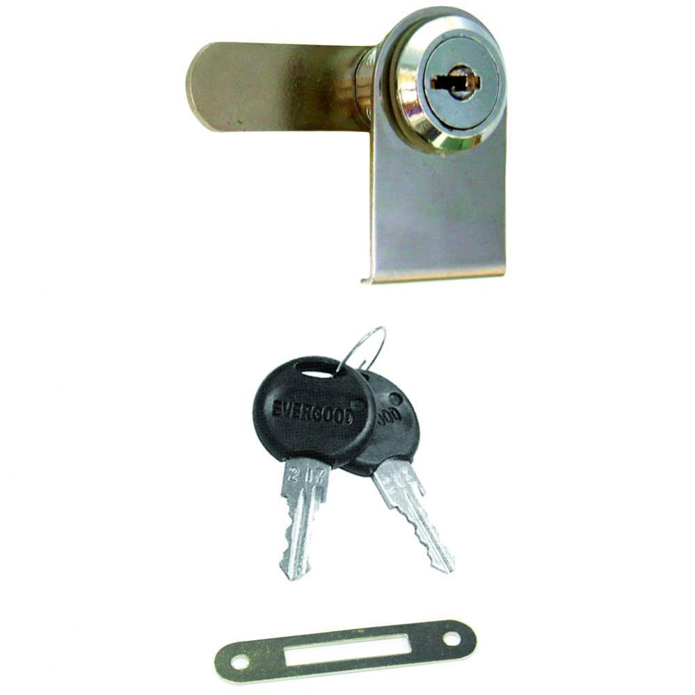 Cam Lock Glass Zn Chr Pol Ka