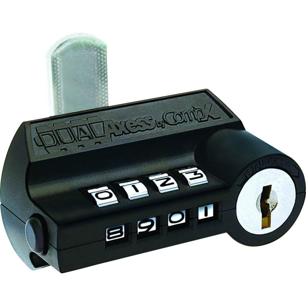 Dualaxess Lock Zn Blk 7/8'' Cylinder