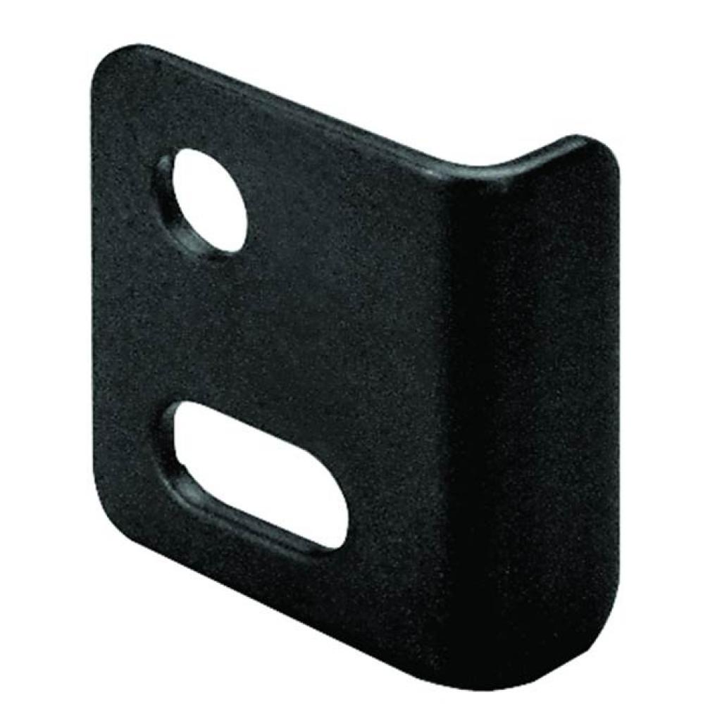 Strike Plate Angled St Blk 22Mmx8Mm