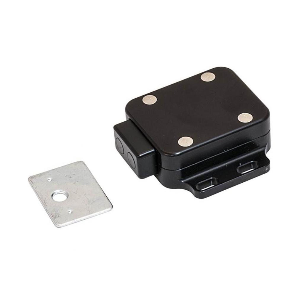 Push Latch Magn Hd Alu Anod Blk 57X47mm