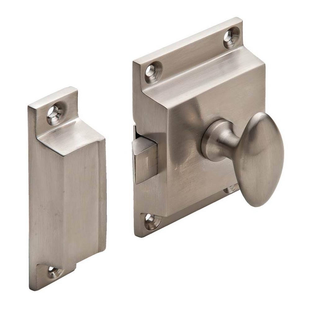 Cupboard Latch Brs Satin Ni 57 X 57mm