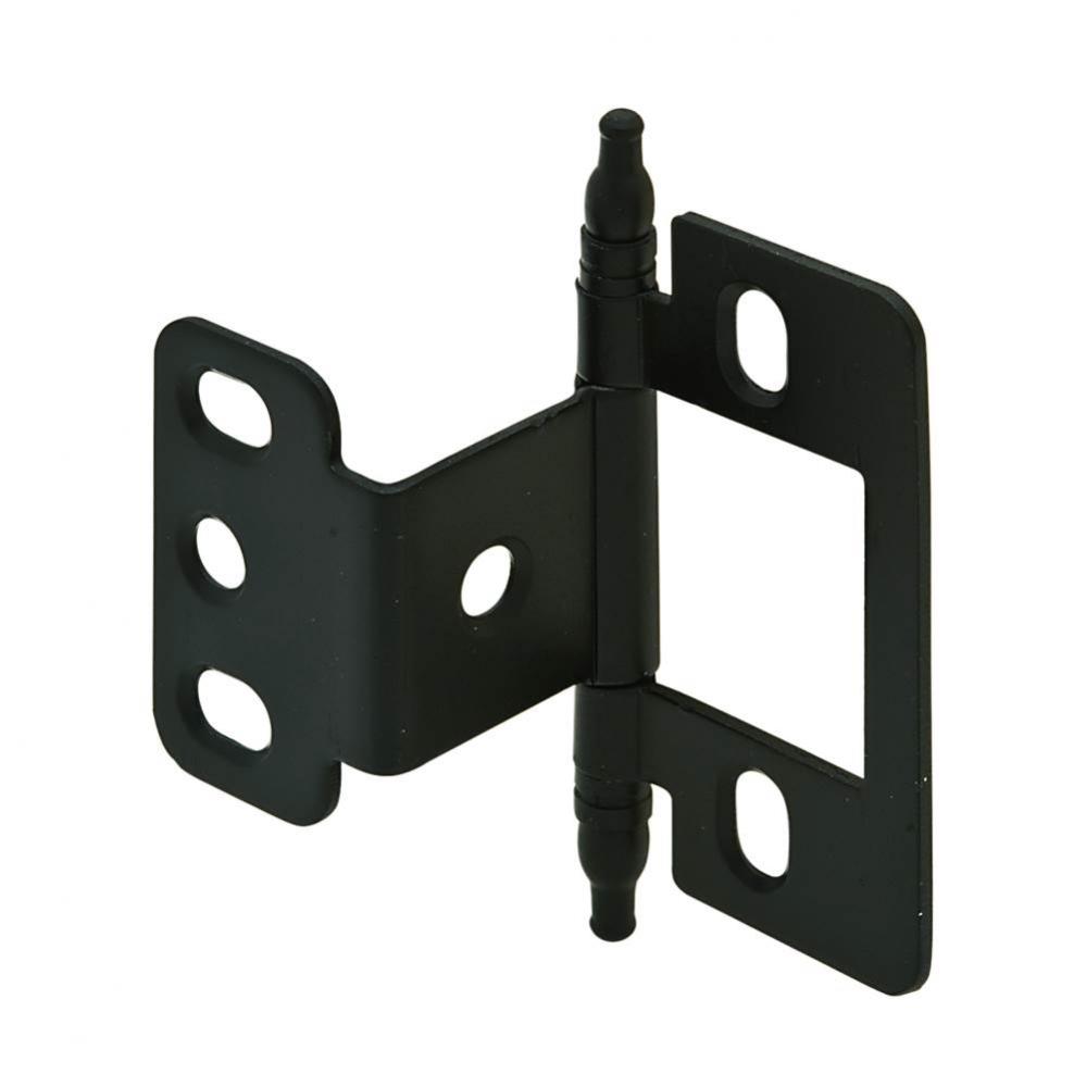 Part Wrap Deco Butt Hinge St Matt Blk