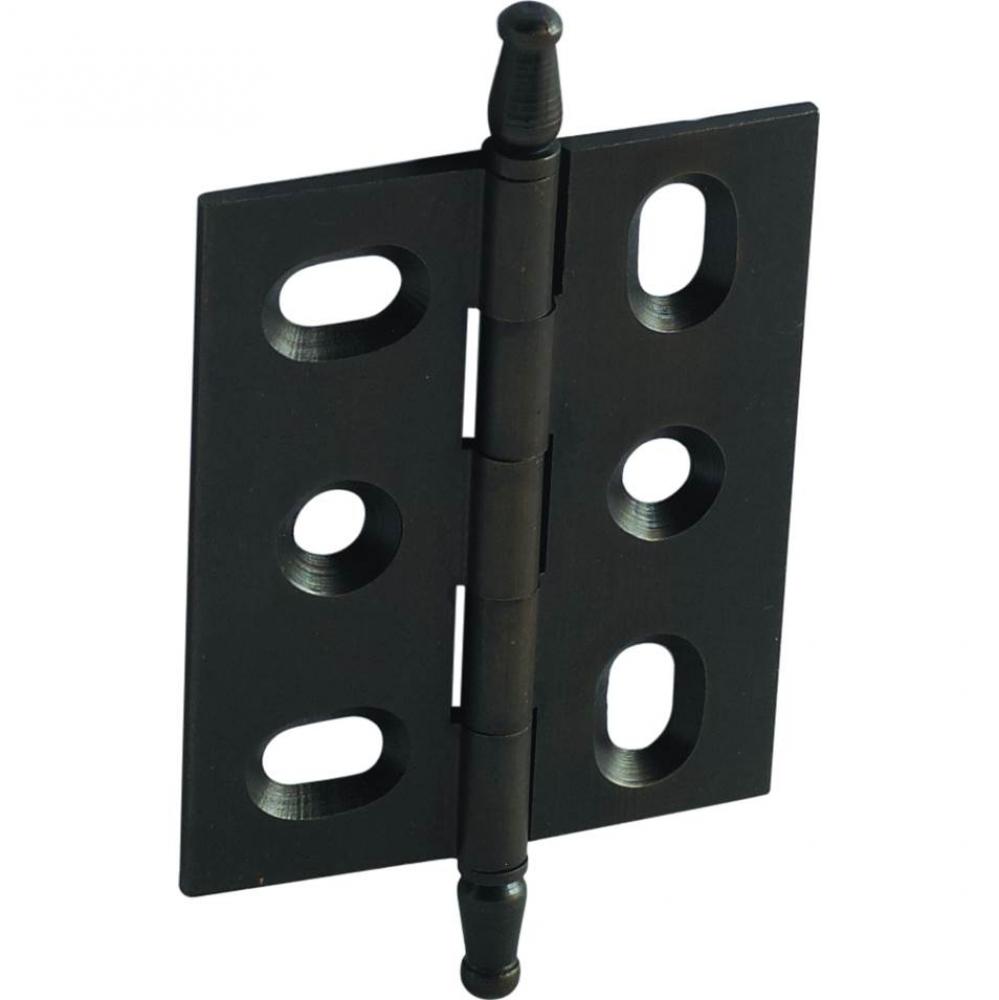 Elite Hinge Mort Brs 50X40Mm Orb 105Br10