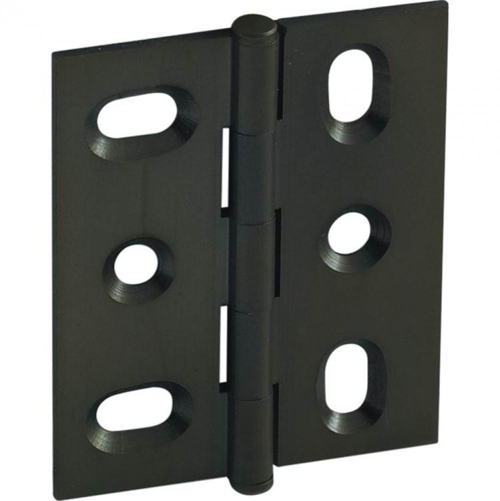 Elite Hinge Mort Brs 50X40Mm Orb 105Br10