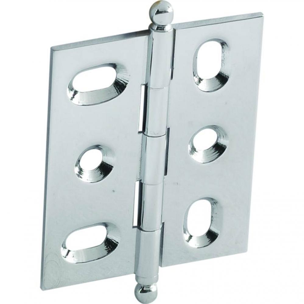 Elite Hinge Mort Brs 50X40Mm Pol Chr