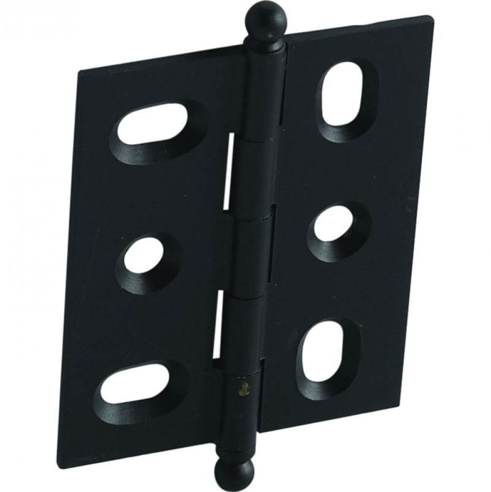 Elite Hinge Mort Brs 50X40Mm Matt Blk