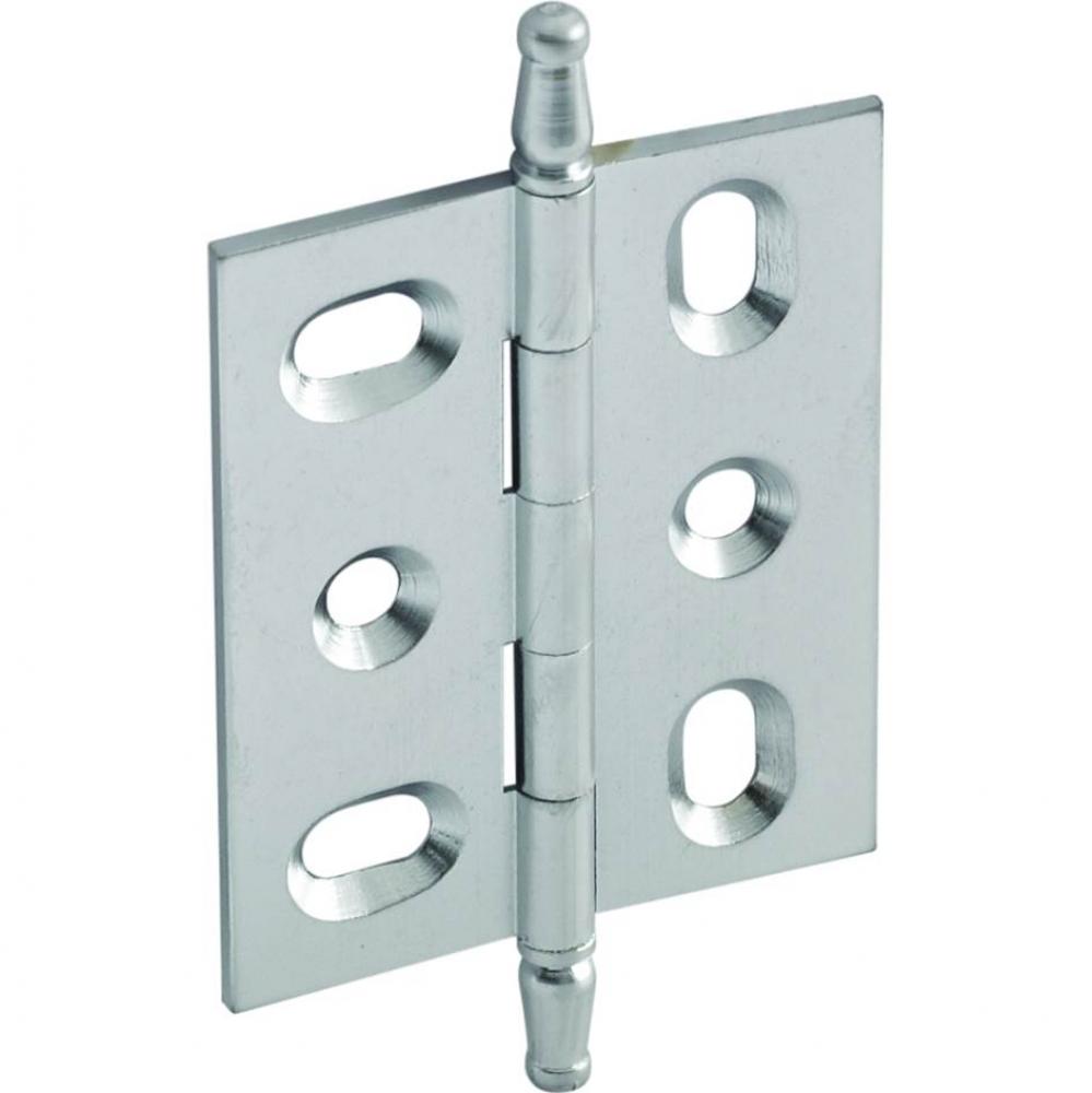 Elite Hinge Mort Brs 50X40Mm Satin Chr