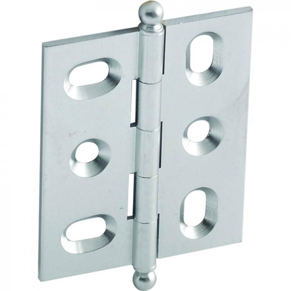 Elite Hinge Mort Brs 50X40Mm Satin Chr