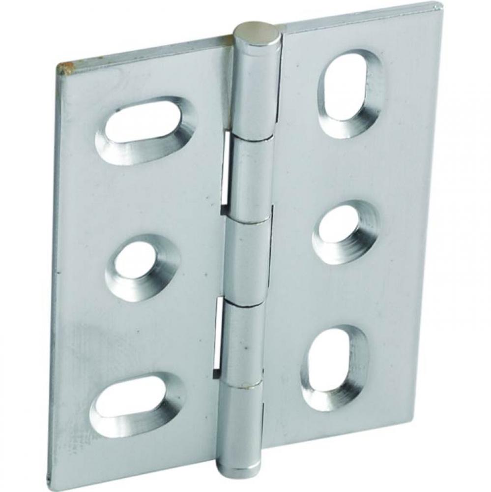 Elite Hinge Mort Brs 50X40Mm Satin Chr