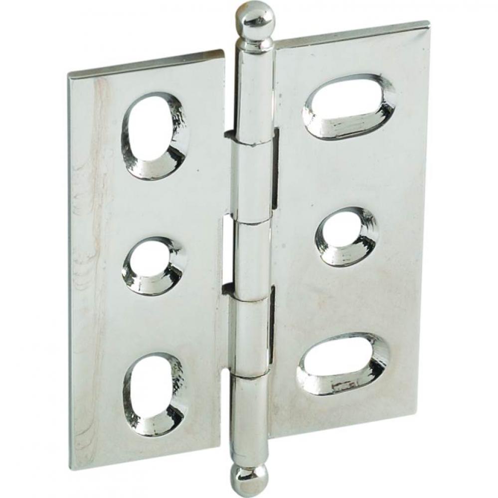 Elite Hinge Mort Brs 50X40Mm Pol Ni