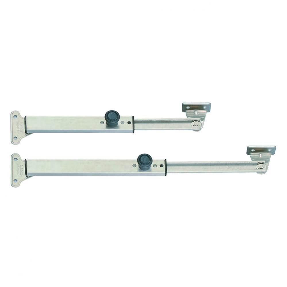 Lid Stay W/Lock 195Mm 304 Sta St Satin