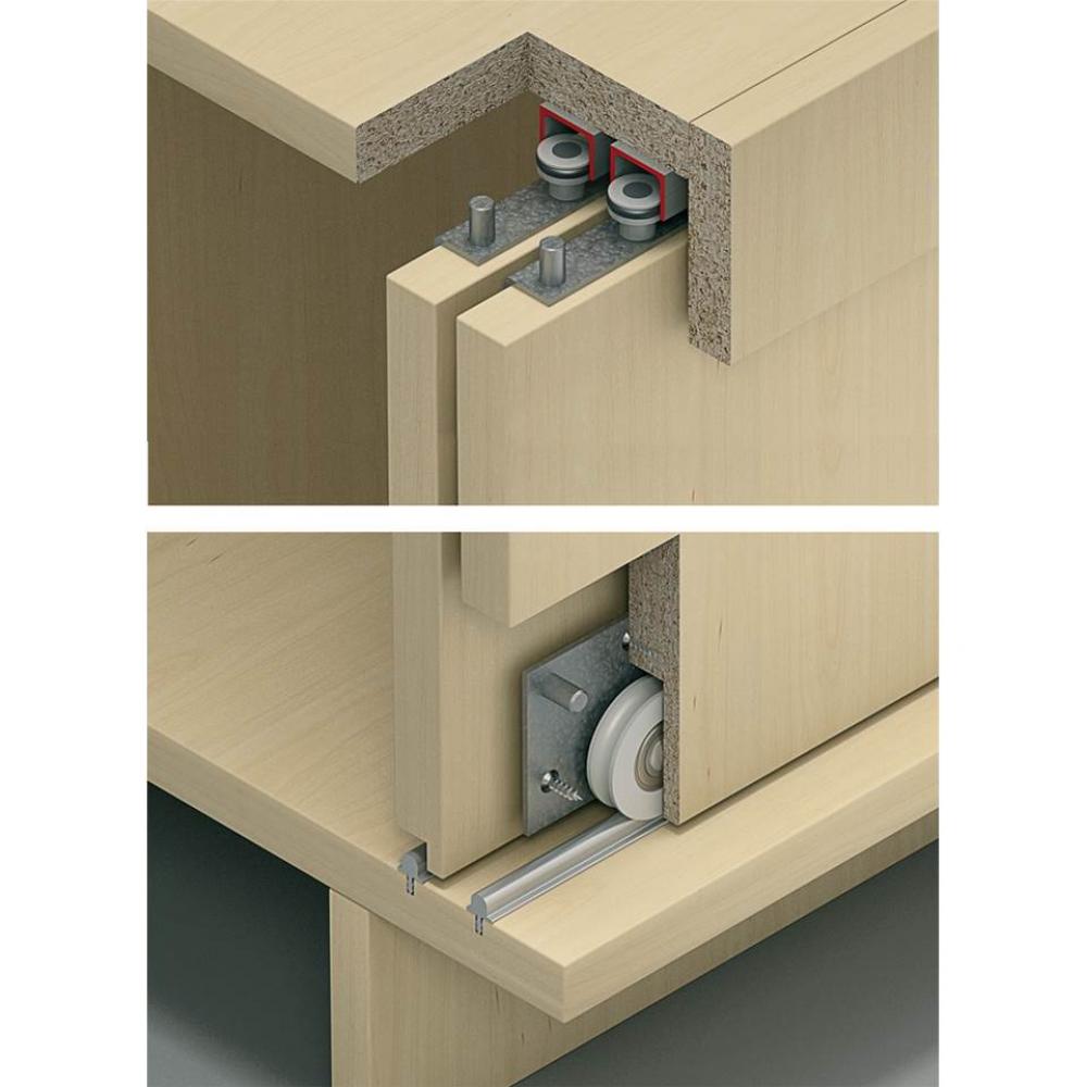 Rolluna Fitting Set For 2 Doors