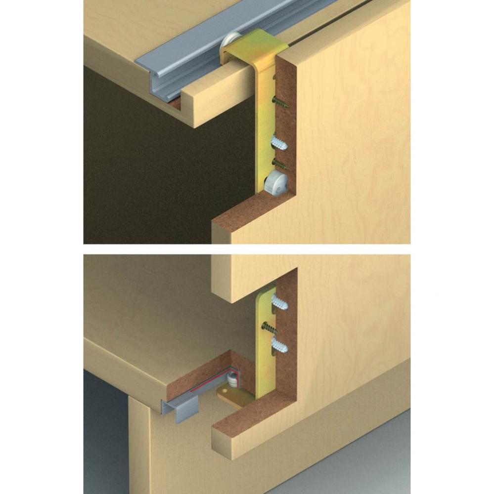 Slid.Door Hwr-Set Reg. A-25 Wood
