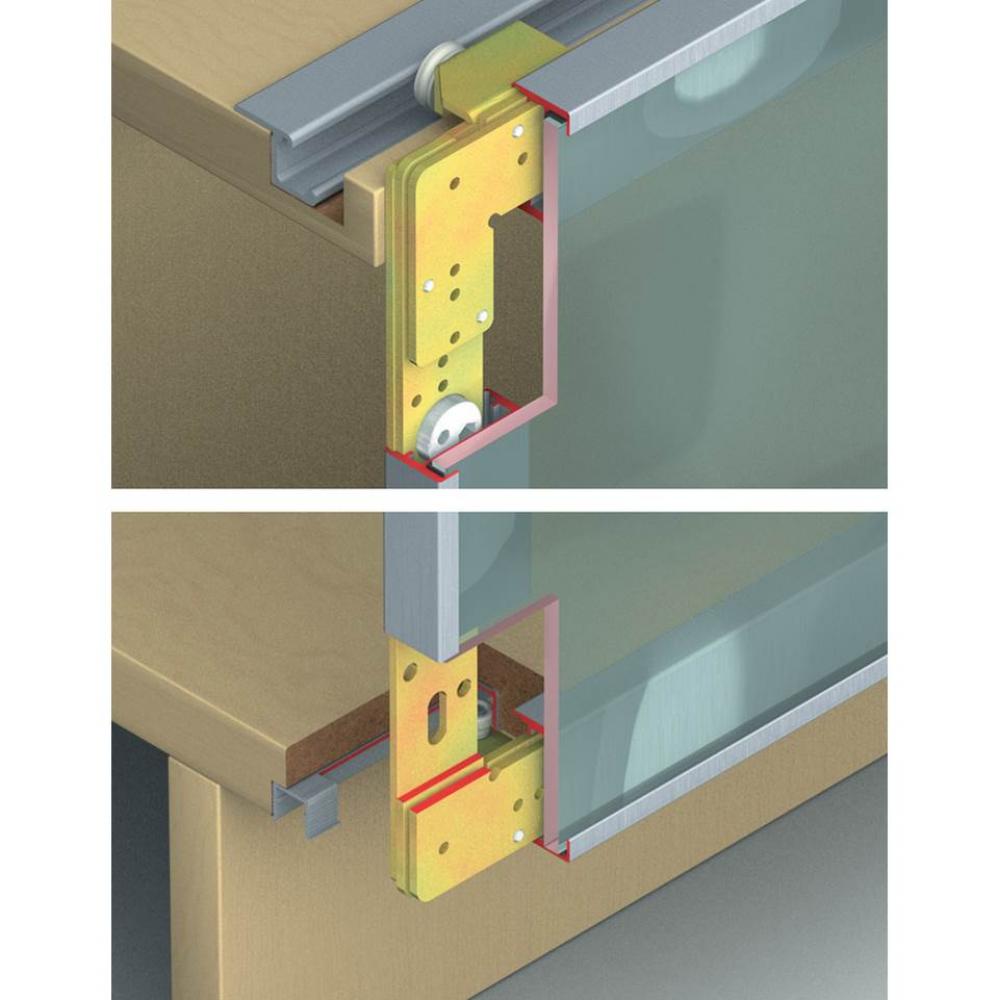 Slid.Door Hwr-Set Reg.A-25 Glass