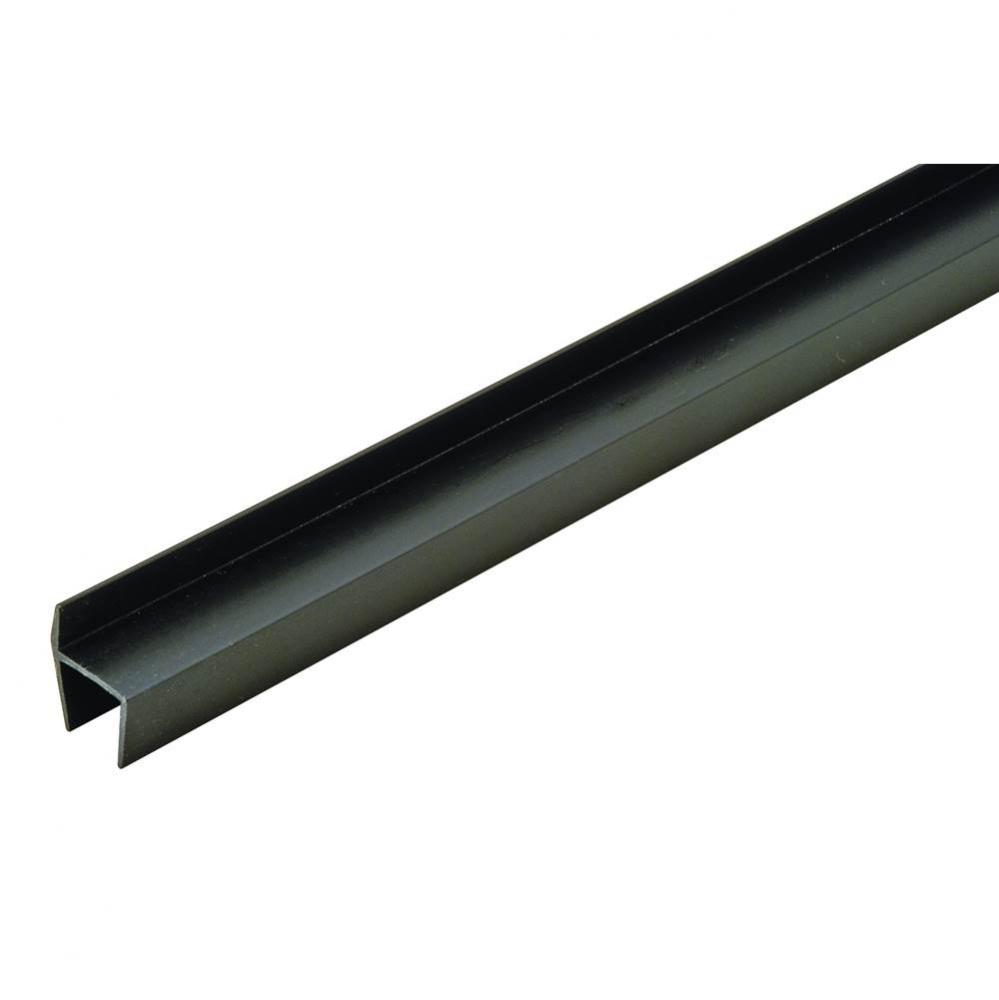 Hanging File Rail Pl Blk 2.5M