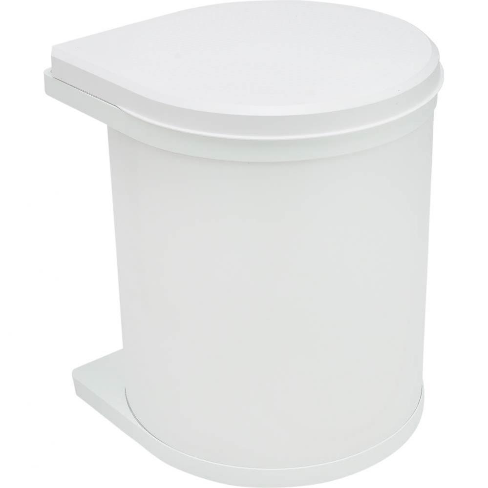 Trash Can Side Mounted St Wh 15L