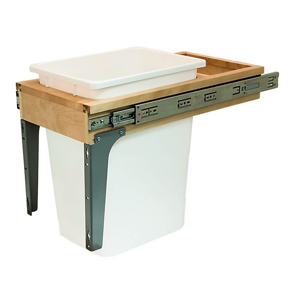 Trash Cn Sgl Soc Sde Mt 36Qt Map 11 7/8